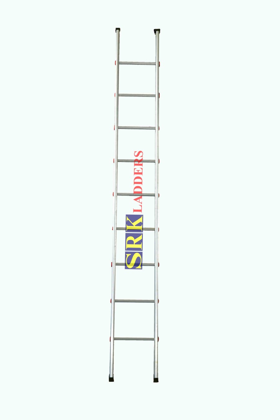 Fluted Rungs Bipole Aluminium Ladder – 1″ Round Fluted Rungs – SRK Ladders