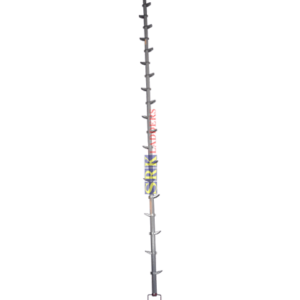 Unipole Fiber Ladder - 70mm (2.75") Fiber Pipe With 2.75" HDPE Steps